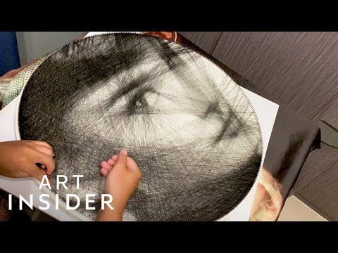 Making Hyperrealistic Portraits With A Single Thread | Master Craft