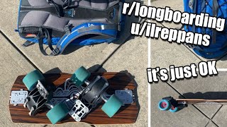 I rebuild the portable reddit Hype Longboard - Is it good ?