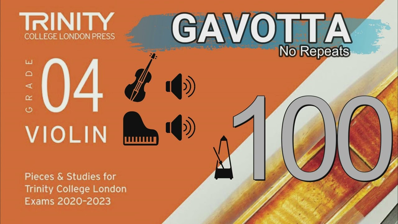 Gavotta | Trinity College London | Grade 4 Violin | 100