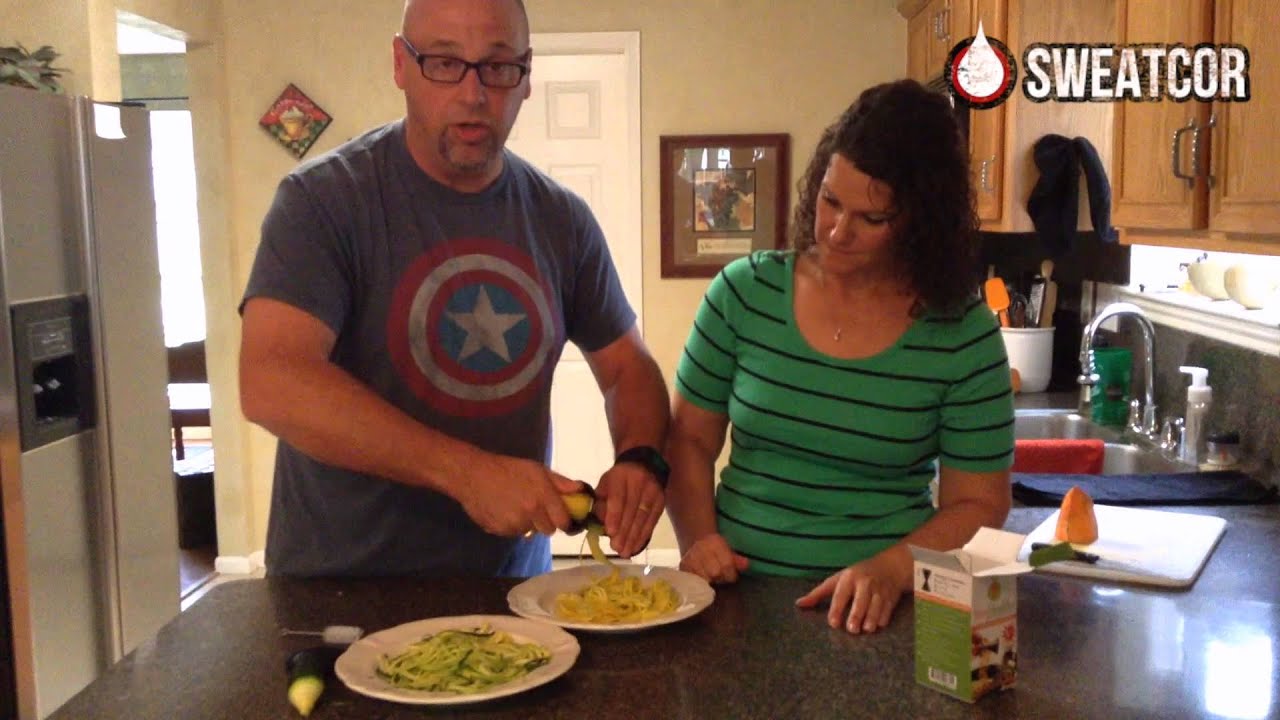 SweatCor Review - The Very Healthy Spiral Vegetable Slicer