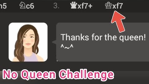 Chess.com how to beat Pokimane with no Queen