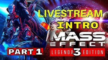 Mass Effect Legendary Edition PS5 ME 3 Walkthrough Gameplay Part 1 - INTRO (FULL GAME)