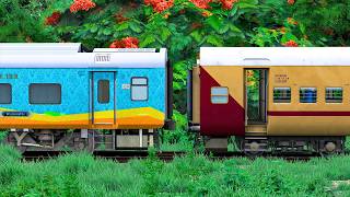 ICF BLUE UTKRISHT COUPLING LHB HUMSAFAR | BUMPY RAILROAD | Train Simulator | Railwork | NTG GAMING screenshot 3