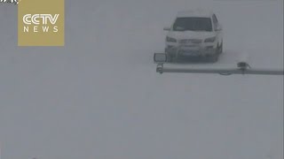 China authorities issue blue alert for winter weather