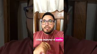 Como separar el audio de cualquier canción 🫡 #karaoke#cantar#voz#afinacion#cantantes