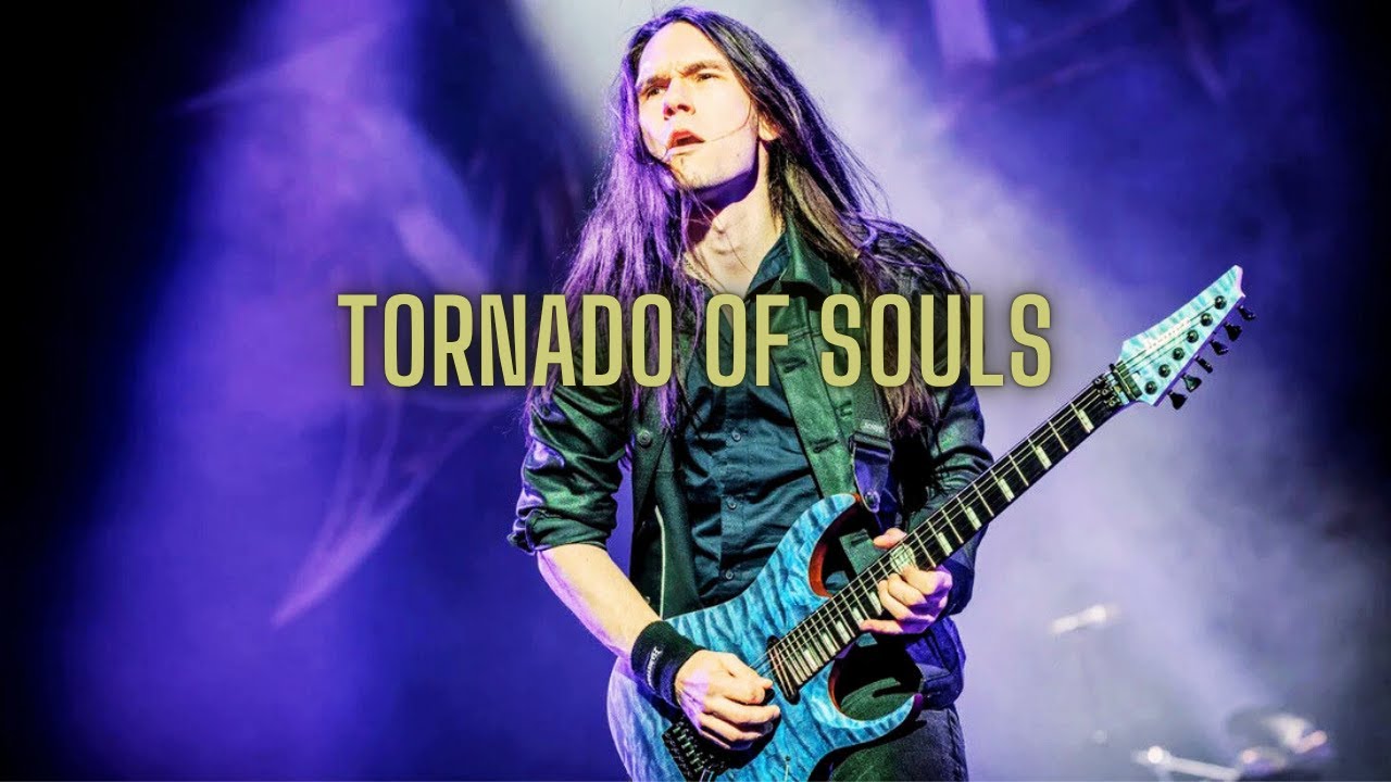 Teemu Mäntysaari Shreds Tornado of Souls Solo LIVE