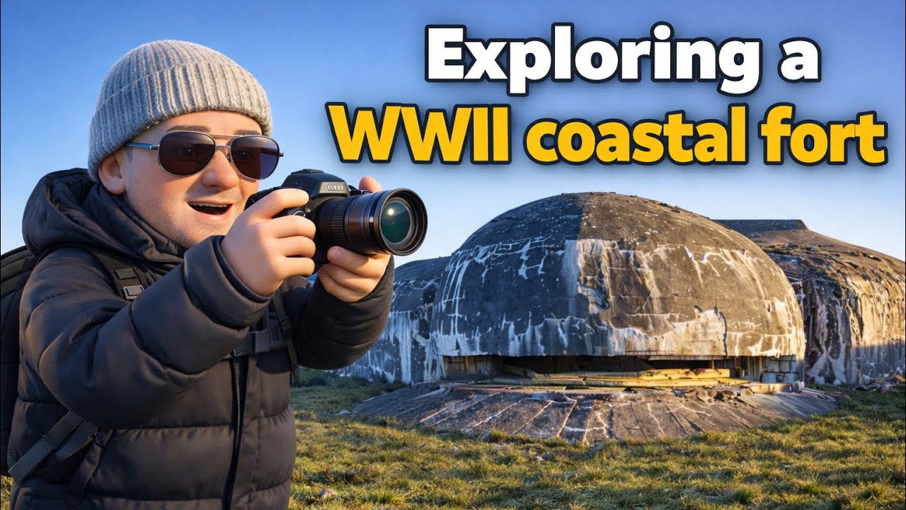 Exploring an Abandoned WWII Coastal Fort in Norway