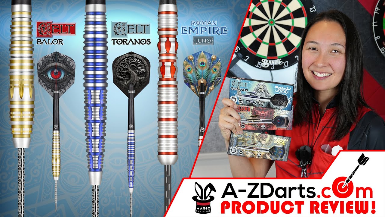 Shot Celt Toranos Steel Tip Darts - 26gm