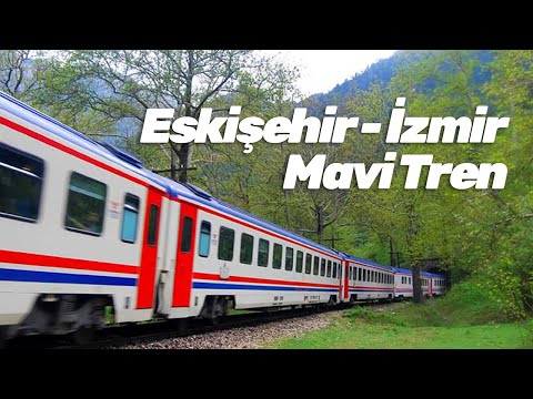 Doğu Ekspresine Rakip Yep Yeni Bir Rota: Eskişehir - İzmir - MAVİ TREN