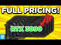 Nvidia’s ENTIRE RTX 3000 Pricing Leaked, RTX 3090 Pictured!