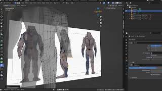 Blender 3D Modeling —  Wolfman (Part 4, Limbs)