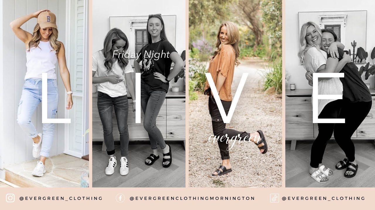 Evergreen Clothing LIVE Try ons! Jenni Joggers Edition!