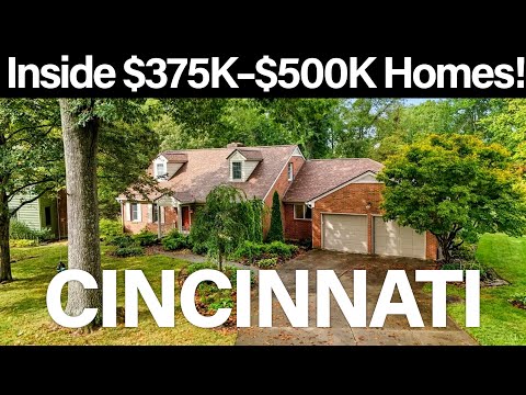 Play video: Buying a Home in Cincinnati? See What $375K to $500K Can Buy You