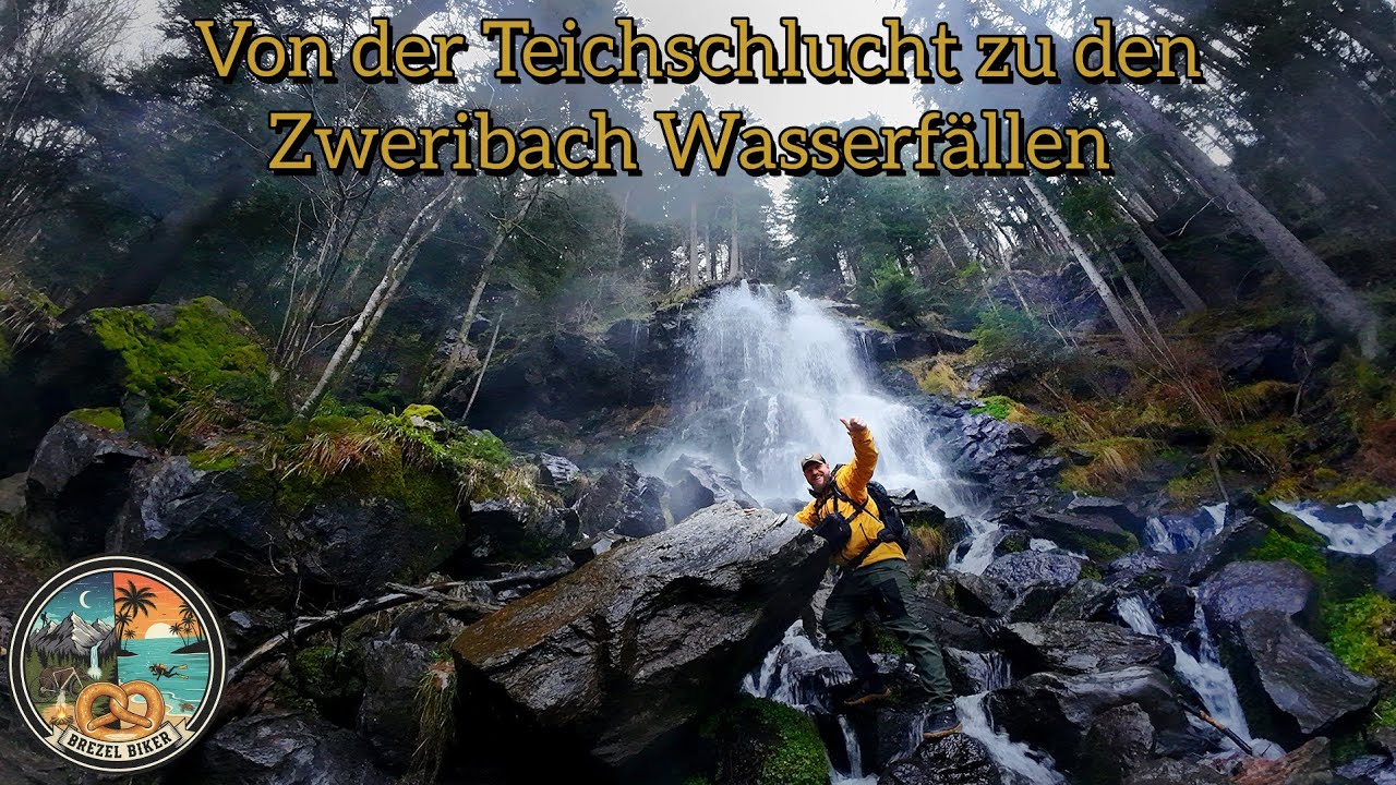 Die schönsten Wasserfälle im Schwarzwald, von der Teichschlucht zu den Zweribach Wasserfällen 🏞️
