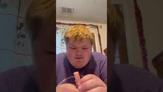 Today I tried a pink lemonade Kit Kat