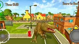 Best Dino Gamer - T-REX ATTACKS THE CITY! 😱 | Dinosaur Simulator 3D Gameplay #trexsimulator screenshot 5