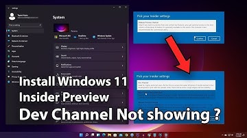 Fix Dev Channel Not Showing In Windows Insider Program in win 10