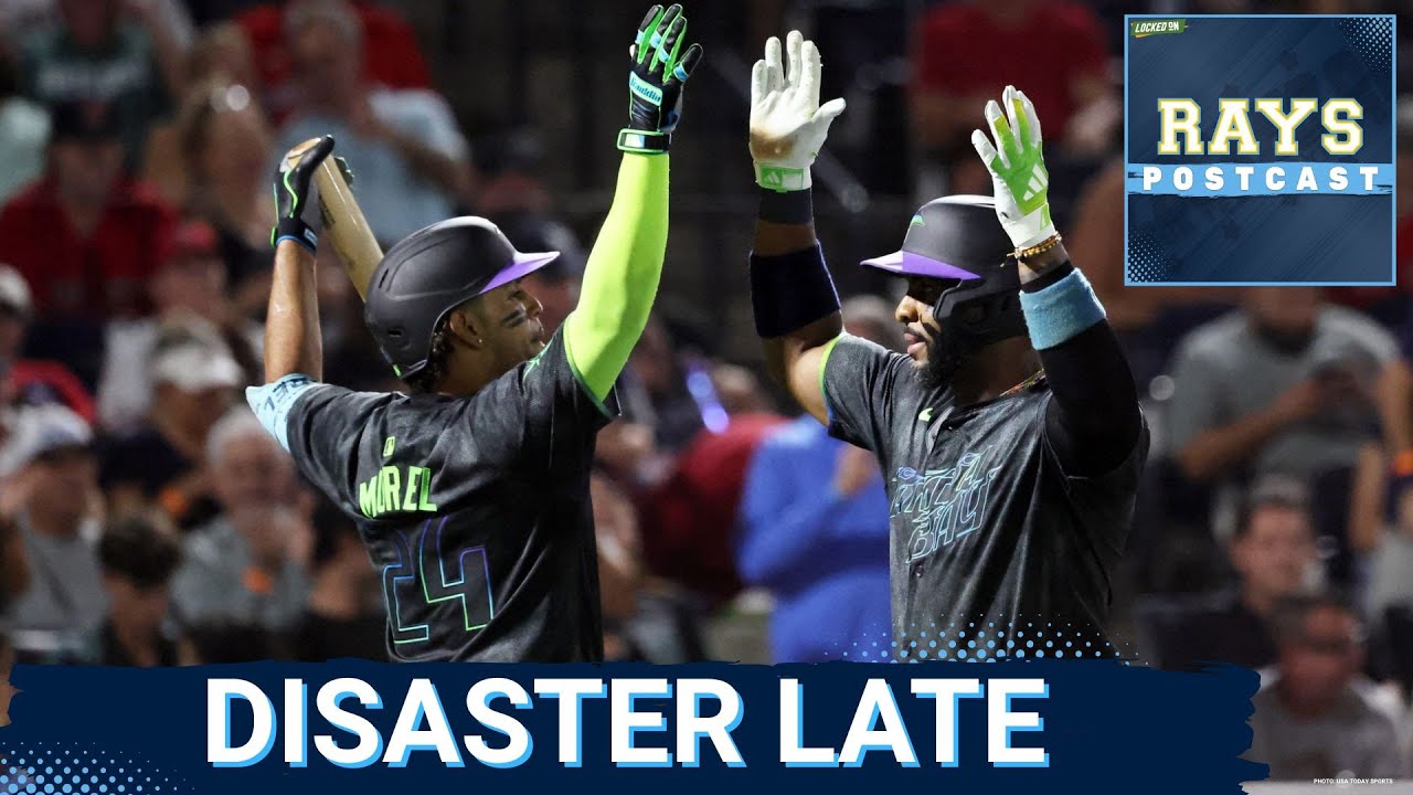 RAYS POSTCAST: The Tampa Bay Rays IMPLODE LATE vs the Boston Red Sox
