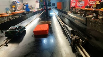 1/24 slotcar drag 1/4m