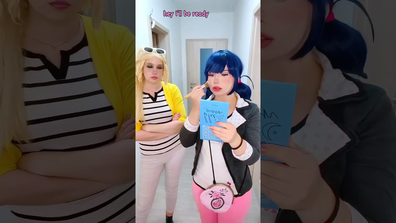 You don’t need make-up | Marinette Dupain-Cheng & Chloé Bourgeois @witchera_ #cosplay | Miraculous
