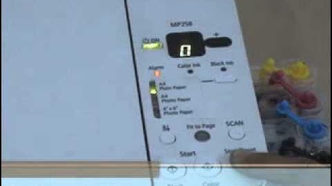 PROTA - Error Code E05 Canon MP258 - Step1