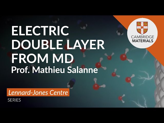 Understanding the electric double-layer from molecular dynamics 