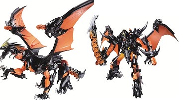 (Cool Robert Reviews) Transformers Prime Beast Hunters Beast fire Predaking