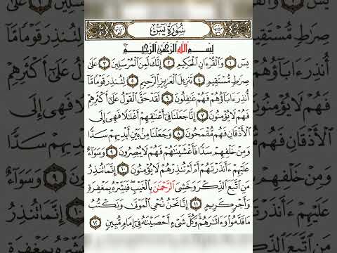 سورة يس ماهر المعيقلي