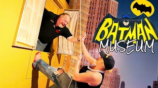 BATMAN Museum w/ TV Show Sets! Buy A REAL Batmobile Here!