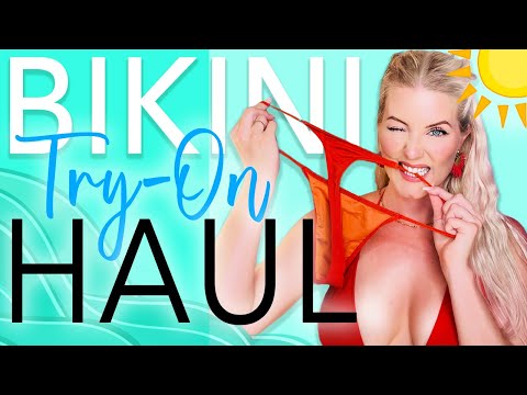 BRAZILIAN BIKINI TRY ON HAUL | IconSwim.com w/ Kat Wonders