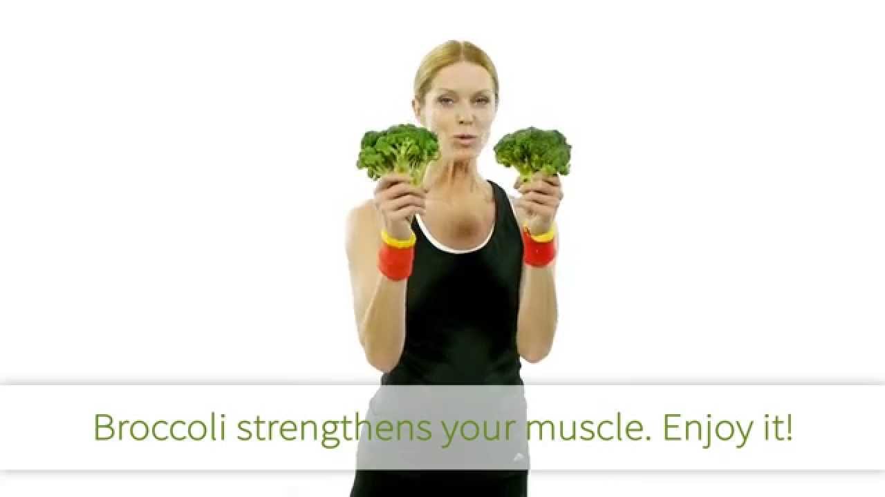 Muscle up with broccoli! YouTube