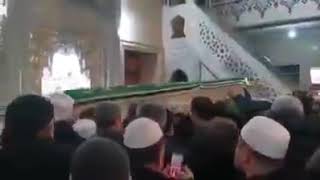 Bitlis Norşin Güroymak Medresesi Başmüderrisi Seyda Abdülkerim Çevik In Cenaze Töreni