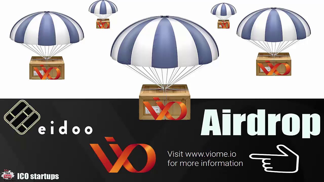 Airdrop VIO! Бесплатно всем монеты VIO кто установит кошелек Eidoo Wallet!