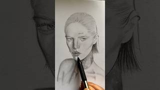 Step-by-Step Tutorial for Nose and Lip Drawing #shorts #drawingtutorial