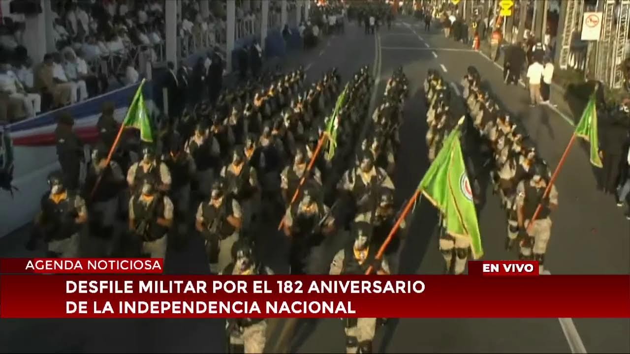 CDN en vivo | Desfile Militar por el 182 aniversario de la Independencia Nacional