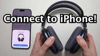 Thumbnail AirPods Max 2 / 1: How to Connect to iPhone & Set Up!