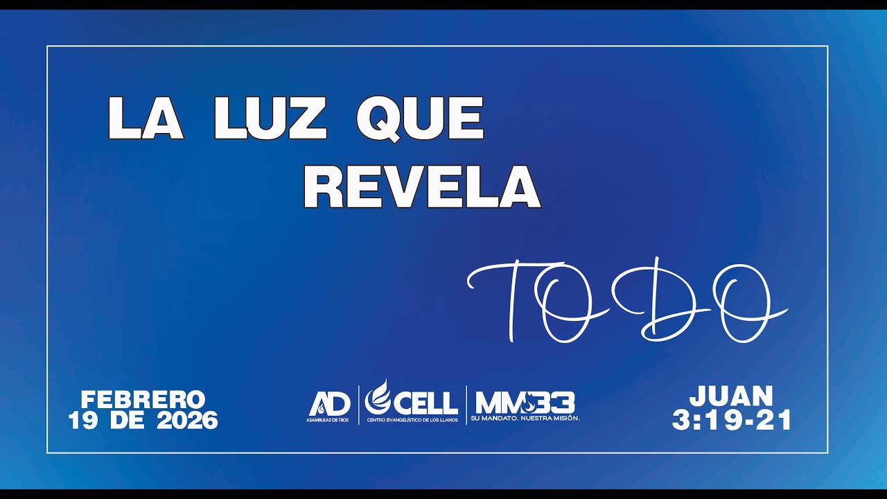LA LUZ QUE REVELA TODO  JUAN 3 : 19 - 21