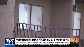 Maricopa County evictions near all-time high