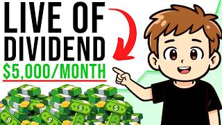 Live Off Dividends: The Strategy That Pays You $5,000 Every Month