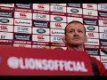 Press conference graham rowntree on day one in camp  lions nz 2017