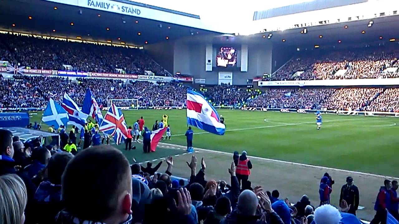 Pre-match Rangers vs Kilmarnock February 2012 - YouTube