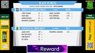 Blackley CC, Yorks 2nd XI v Warley & Elland CC 2nd XI