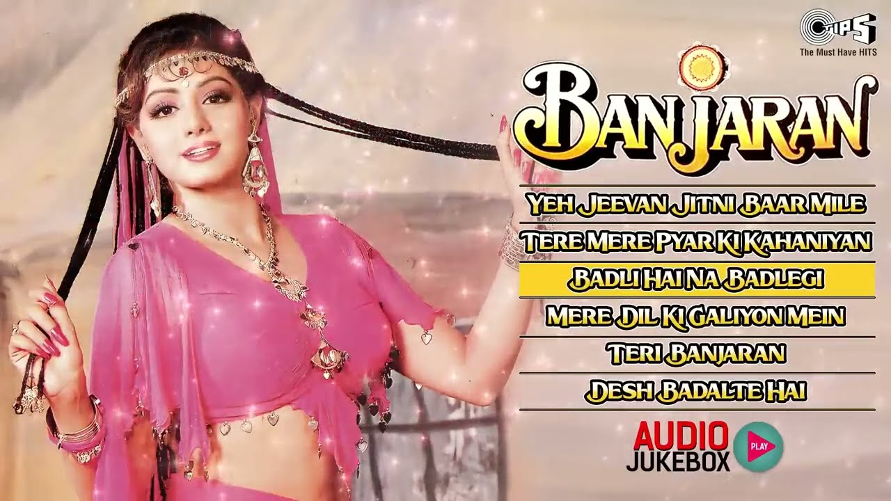 Banjaran Movie | Audio Jukebox | Sridevi, Rishi Kapoor | 90's Evergreen Bollywood Songs | 90's Hits