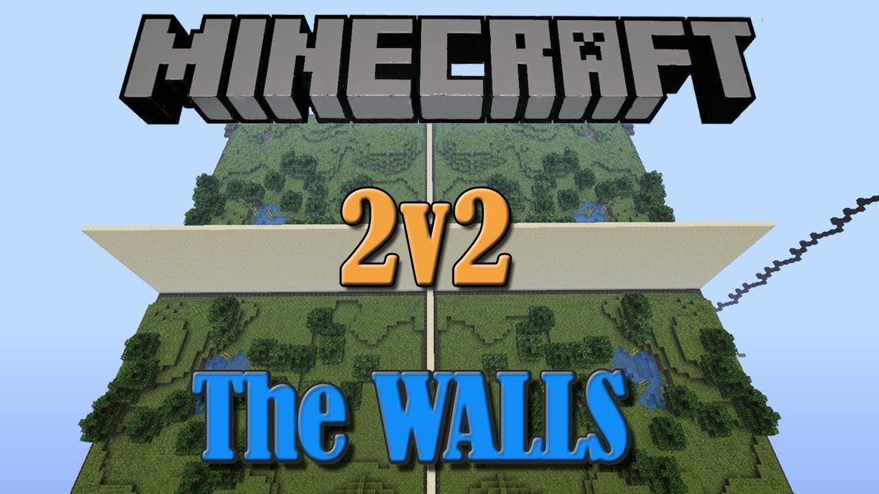 Minecraft The Walls 2v2 Ft Monkeyfarm 777Static777 GenerikB And Biffa2001 YouTube
