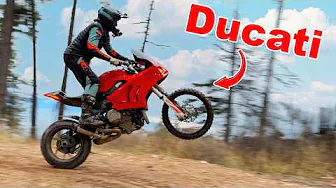 REBUILDING A DUCATI V4 PANIGALE to OFFROAD