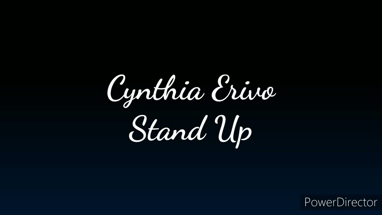 Stand Up - Official Music Video - Performed by Cynthia Erivo