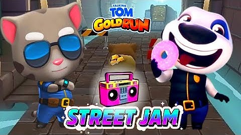 Talking Tom Gold Run Gameplay | Officer Tom VS Deputy Hank | Android Gameplay Walkthrough