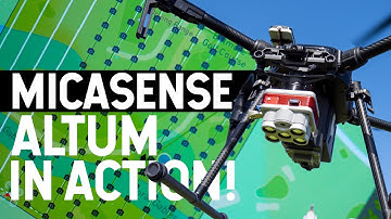 MICASENSE ALTUM IN ACTION! MultiSpectral Camera on a Drone!