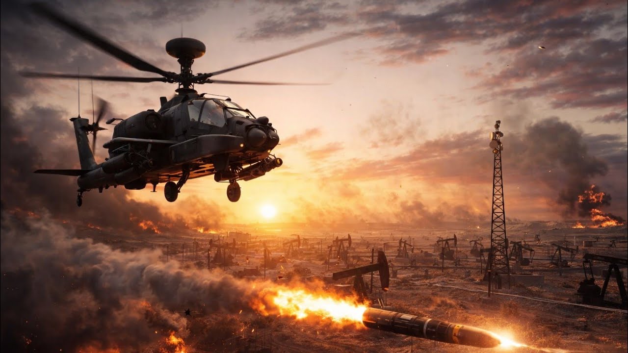 AH-64 Apache Gameplay on Blackwell Fields 50-0