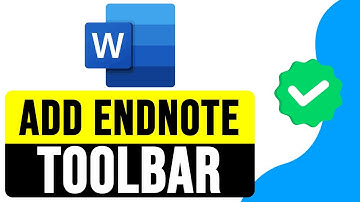How to ADD ENDNOTE TOOLBAR in Microsoft Word 2025 | Endnote Not Appearing in Word FIX